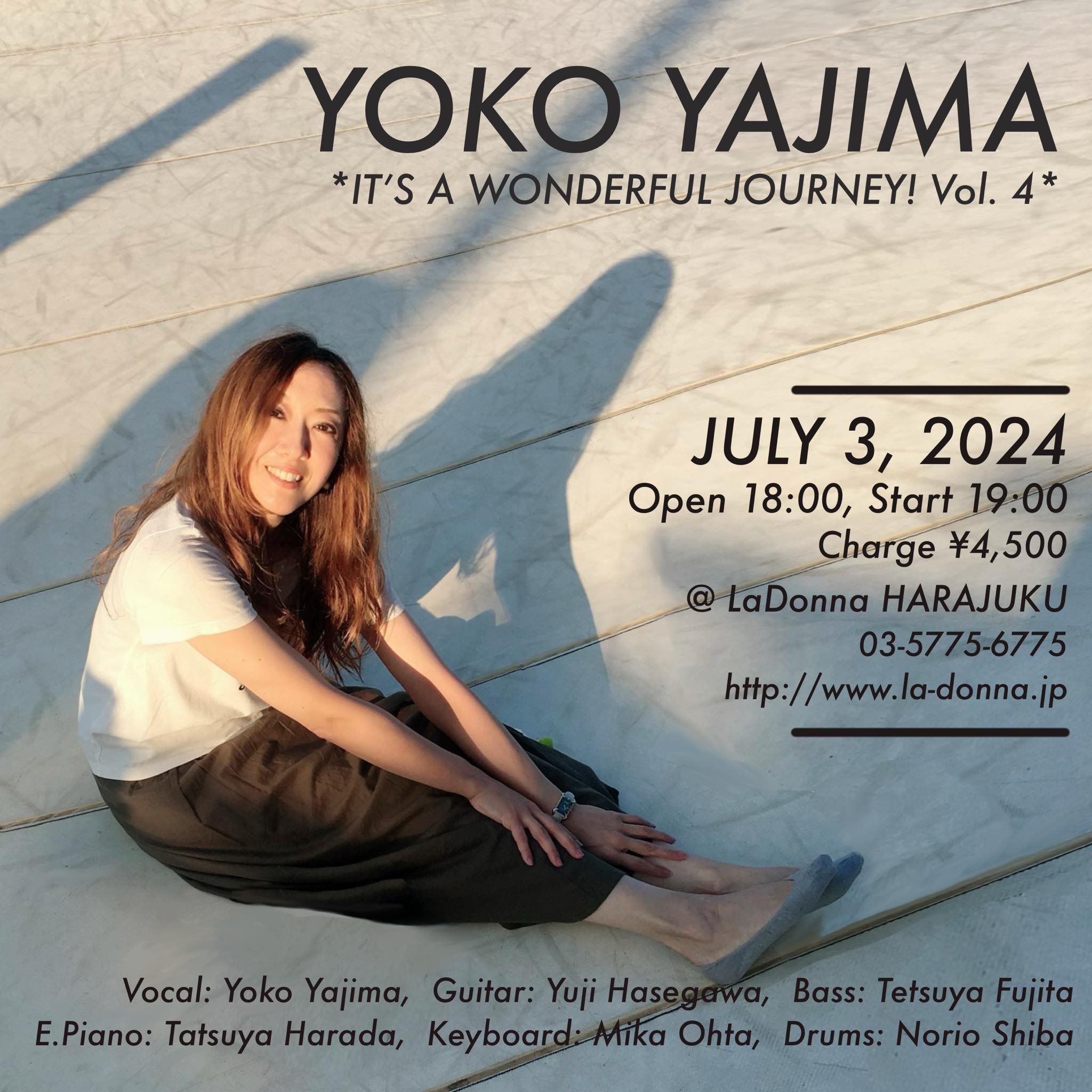 YOKO YAJIMA<br>IT'S A WONDERFUL JOURNEY！ Vol.4